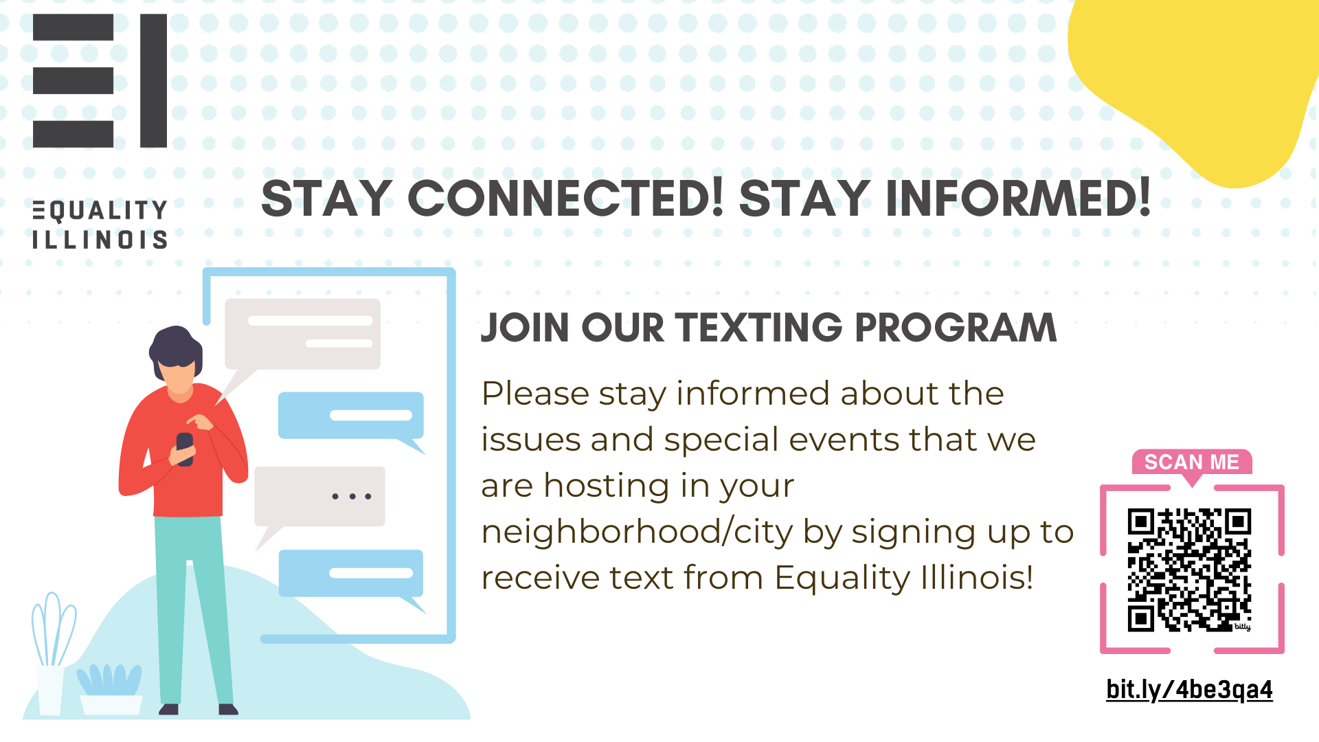 (webpage) EQIL texting program flyer- 711